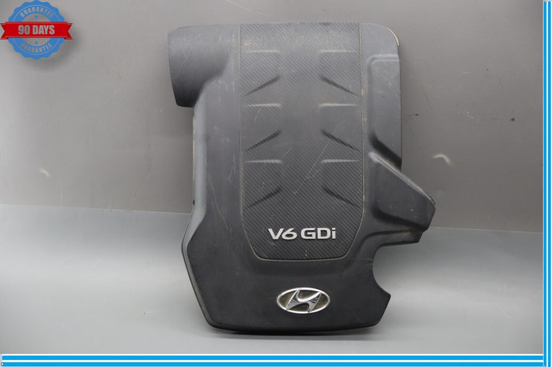 Load image into Gallery viewer, 15-16 Hyundai Genesis Engine Motor Top Cover Panel Lid Black 292403CDD0 Oem
