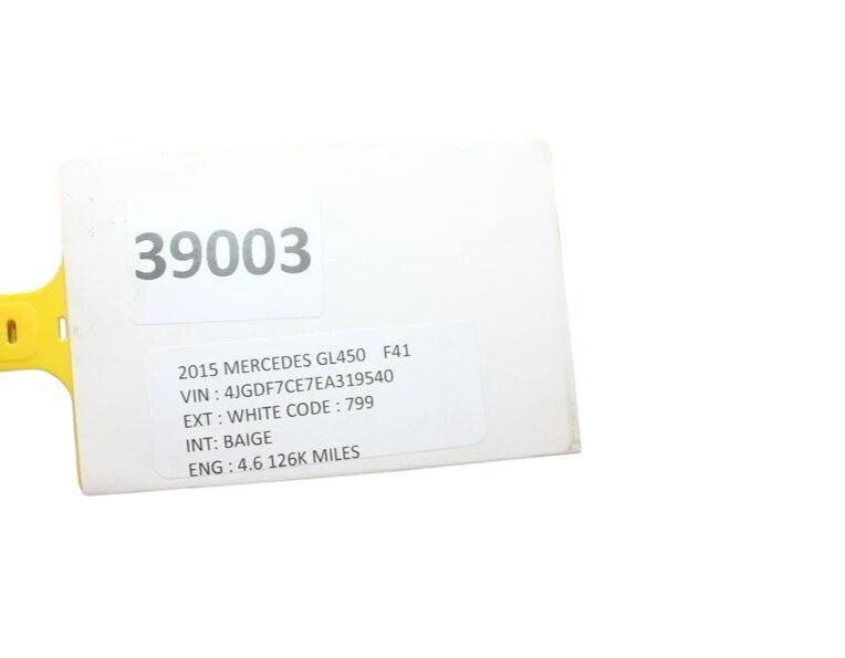 Load image into Gallery viewer, 13-19 Mercedes GL550 GL450 X166 Rear Right Passenger Side Door Shell Panel OEM
