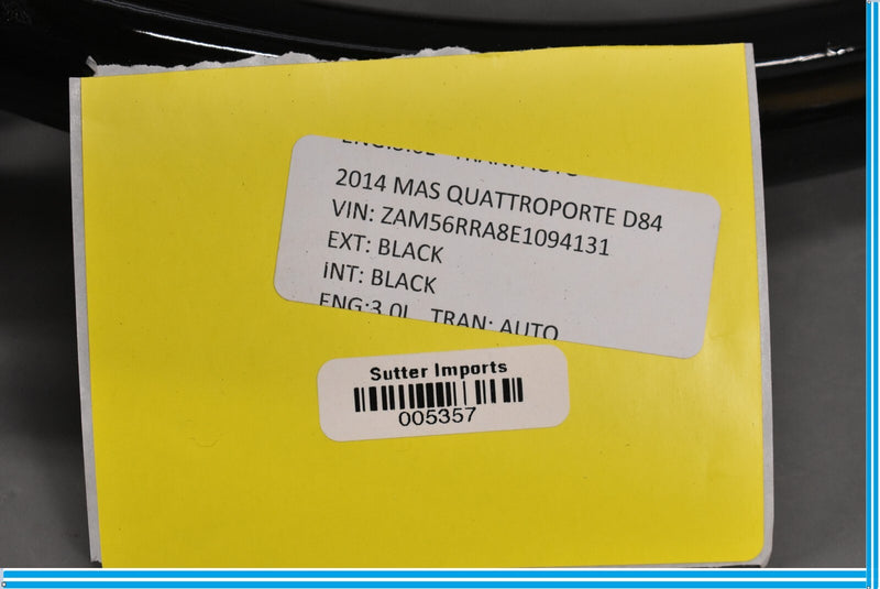 Load image into Gallery viewer, 14-20 Maserati Quattroporte Rear Left Driver Side Trunk Lid Side Hinge Level Oem
