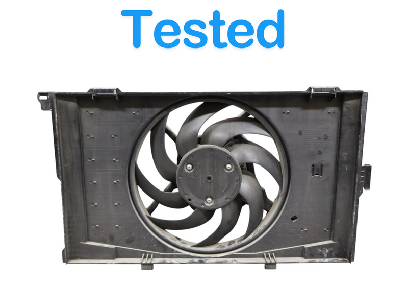 Load image into Gallery viewer, 14-21 BMW i3 I01 Hybrid Engine Radiator Cooling Fan Motor Shroud W/ Blade Oem
