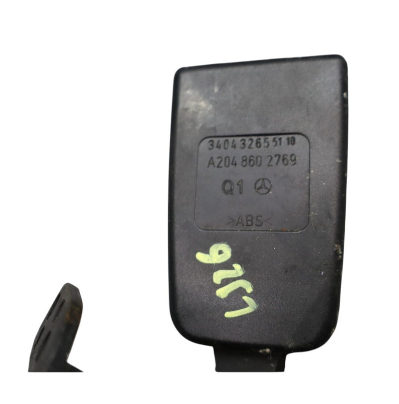 Load image into Gallery viewer, 06-15 Mercedes W204 C250 C300 Rear Left Side Seat Belt Seatbelt Buckle Oem
