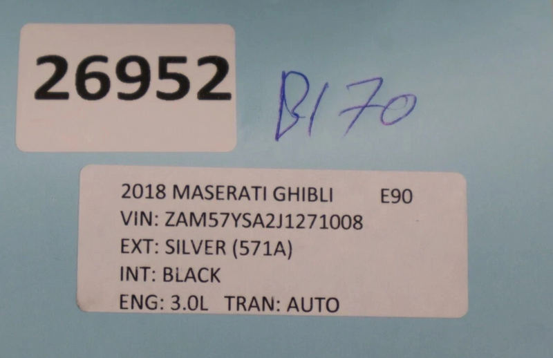 Load image into Gallery viewer, 14-18 Maserati Ghibli M157 Center Console Cup Holder Compartment 670014465 Oem
