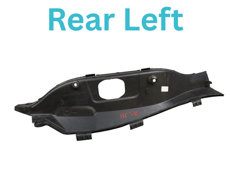 Load image into Gallery viewer, 14-21 BMW I01 i3 i3s Rear Left Driver Side Door Lock Latch Cover Trim Oem
