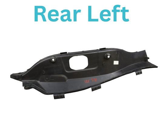 14-21 BMW I01 i3 i3s Rear Left Driver Side Door Lock Latch Cover Trim Oem