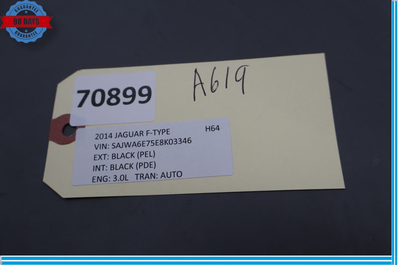 Load image into Gallery viewer, 14-17 Jaguar X152 F-Type Right Passenger Side Seat Trim Black L0239131 Oem
