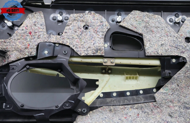 Load image into Gallery viewer, 2003 Ford Thunderbird Front Left Driver Side Interior Door Panel Cover Black Oem

