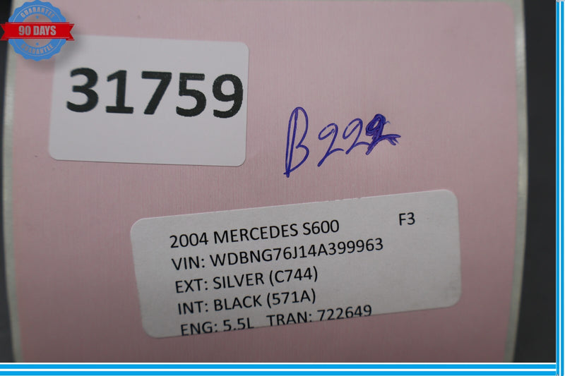 Load image into Gallery viewer, 03-06 Mercedes W220 S600 S55 AMG Front Left Driver Seat Lower Trim Finish Oem
