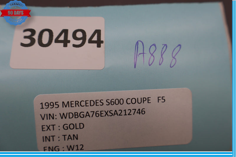 Load image into Gallery viewer, 92-99 Mercedes W140 S600 S500 Coupe Seat Heating Switch Control 1408209810 Oem
