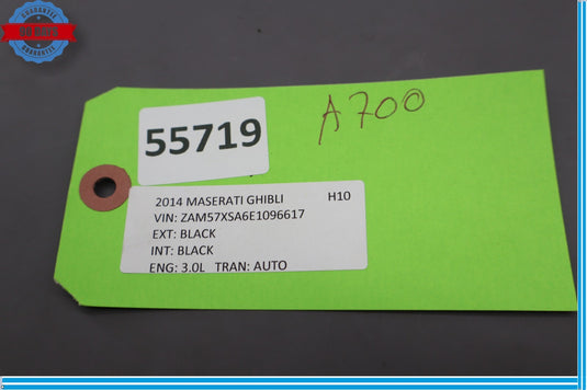 14-17 Maserati Ghibli Rear Right Side Window Door Control Switch Oem
