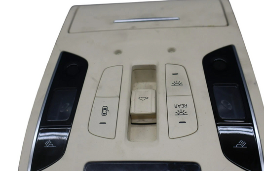 12-18 Audi A7 Roof Overhead Console Dome Light Lamp Panel Switch Assembly Oem
