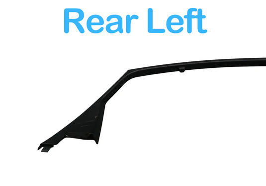 15-20 Hyundai Genesis G80 Rear Left Door Interior Window Trim 83910B10104 Oem