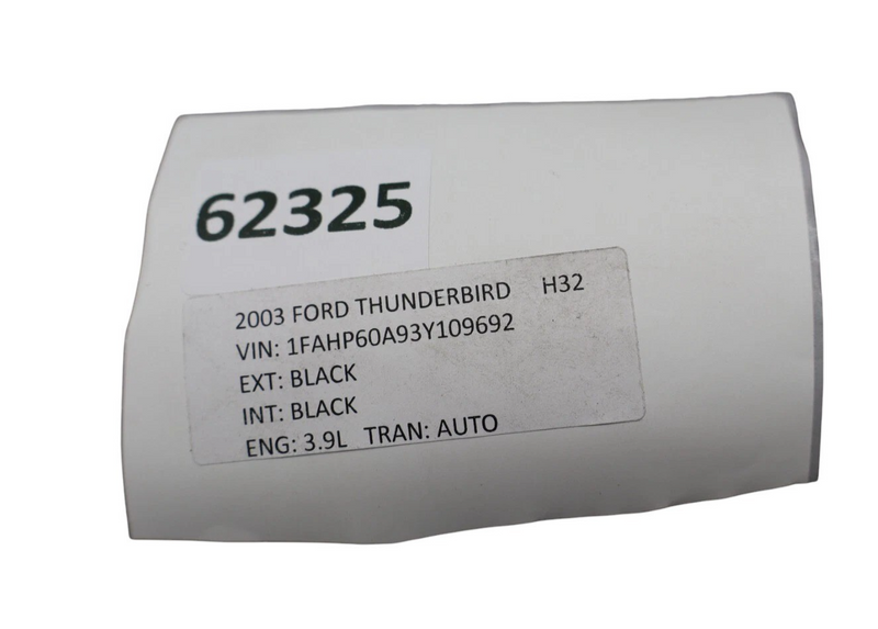 Load image into Gallery viewer, 02-05 Ford Thunderbird Front Right Passenger Door Window Glass 1W6Z7621410AA Oem
