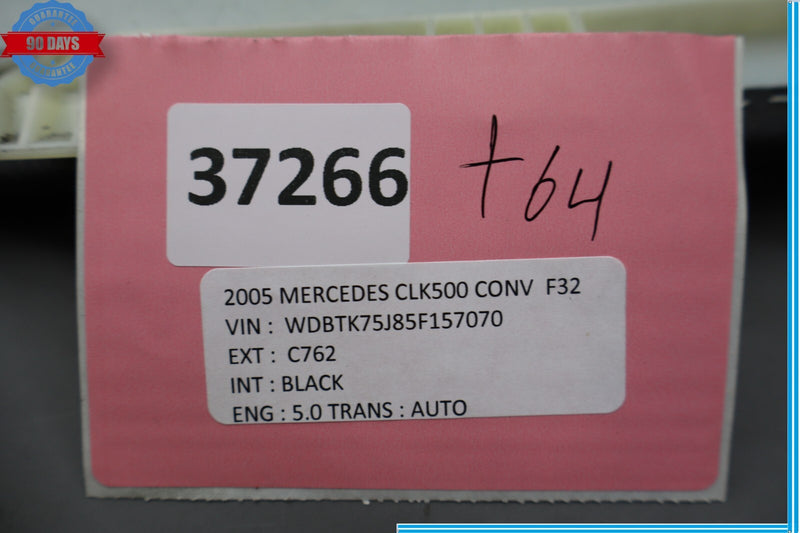 Load image into Gallery viewer, 03-05 Mercedes W209 CLK500 CLK320 Convertible Rear Left Door Panel Trim Oem
