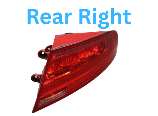 12-15 Audi A6 A7 Quattro Rear Right Passenger Side Outer Tail Light Lamp Oem
