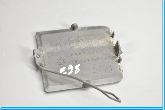 13-15 BMW E84 X1 Rear Right Passenger Side Tow Hook Bracket Cover Oem