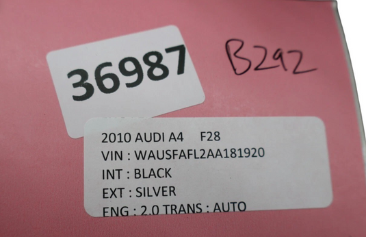 10-12 Audi A4 Dash Speedometer Instrument Gauge Cluster 8K0920981C Oem