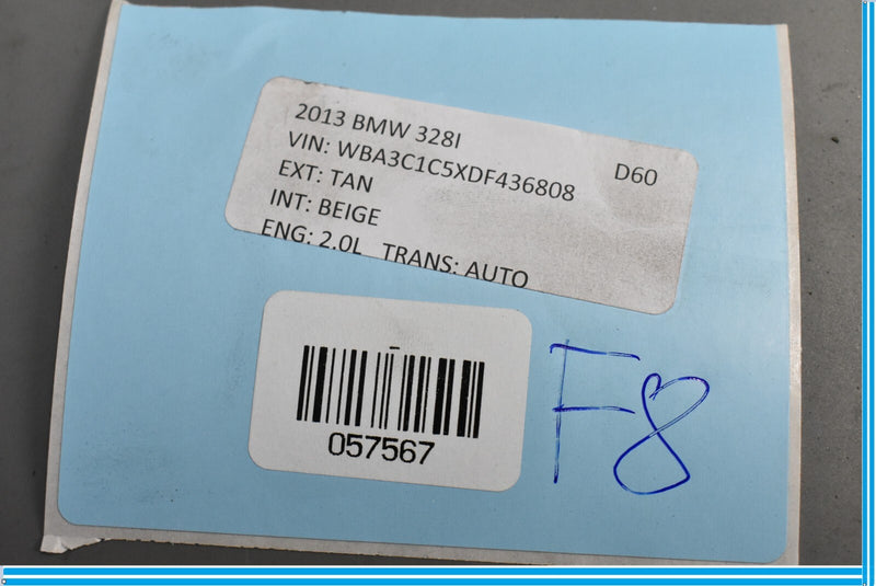 Load image into Gallery viewer, 12-18 BMW 320i 328i F30 Rear Left Passenge Mud Splash Guard Fender Cover Oem

