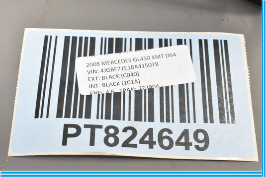 07-12 Mercedes GL450 GL550 X164 Front Left Bumper Reinforcement Bar Bracket Oem