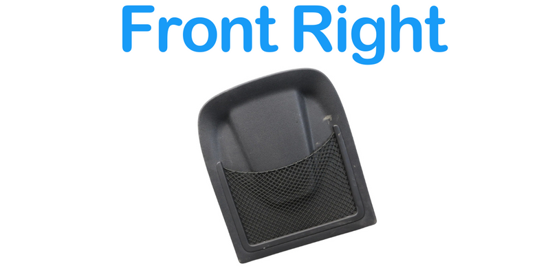 Load image into Gallery viewer, 11-17 Volkswagen VW Touareg Front Right Side Seat Panel Trim Cover Black Oem
