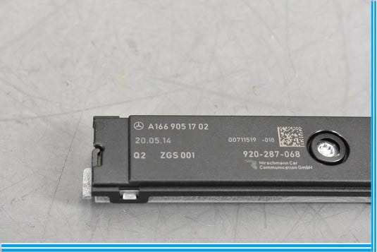 13-16 Mercedes GL450 X166 Radio Antenna Amplifier Noise Filter Module Oem