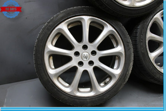 05-12 Maserati Quattroporte M139 Front R19" 9 Spoke Wheel Set 19x10.5J Oem