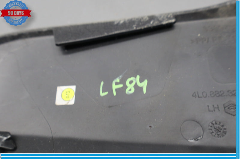 Load image into Gallery viewer, 07-15 Audi Q7 4L Front Left Driver Side Seat Belt Seatbelt Trim Cover Black Oem

