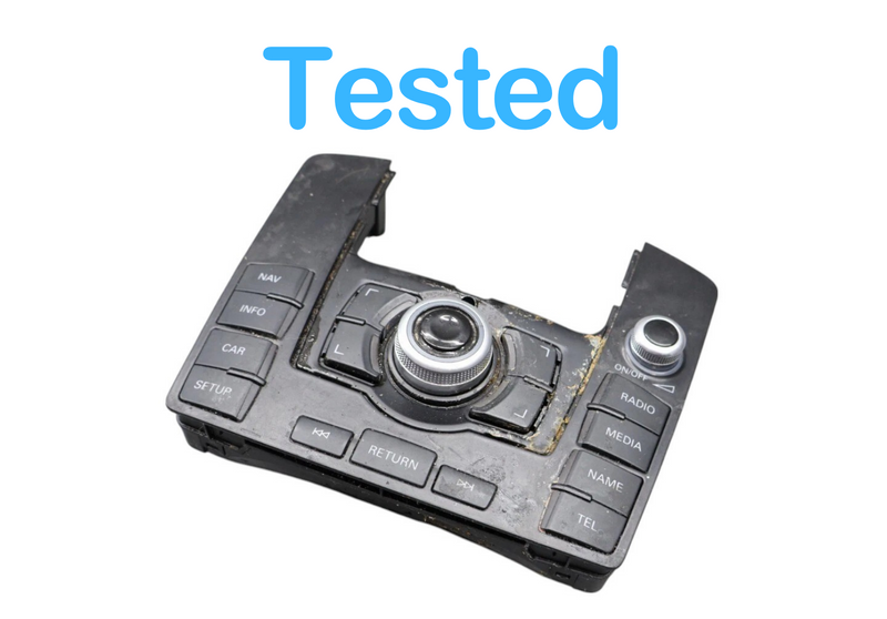 Load image into Gallery viewer, 10-11 Audi Q7 Center Console Multimedia Control Shifter Panel Switch Button Oem
