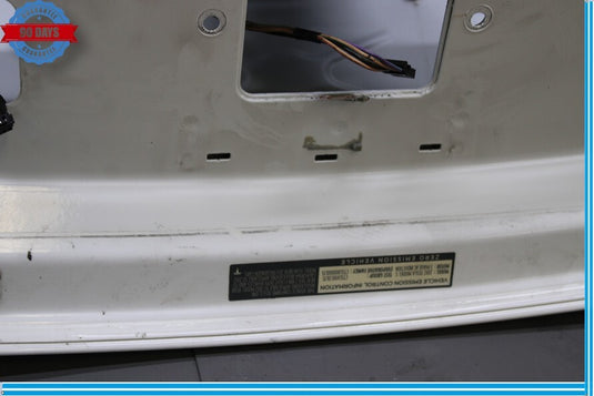12-15 Tesla Model S Rear Trunk Hatch Liftgate Tailgate Bare Shell Cover Oem