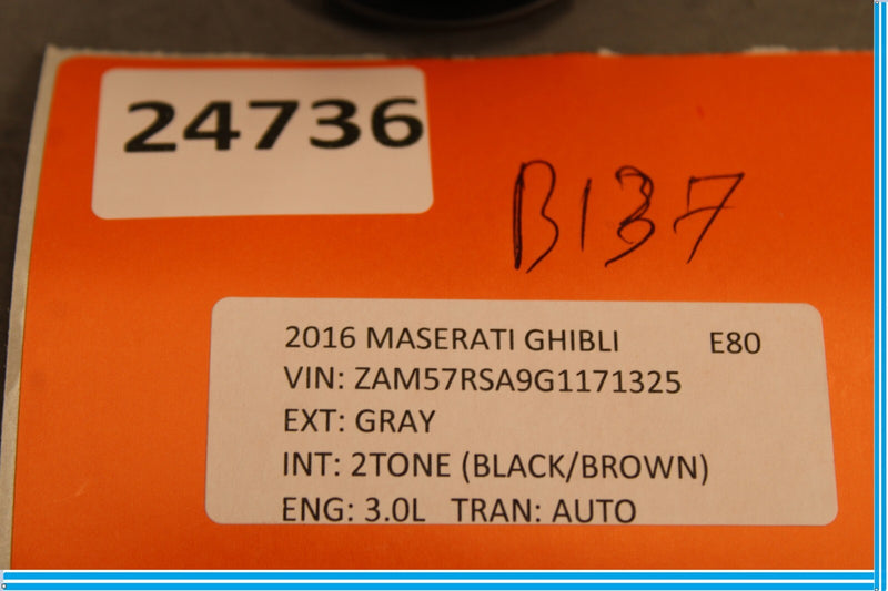 Load image into Gallery viewer, 14-17 Maserati Ghibli S Dash Ignition Switch Button Engine Start Stop Oem
