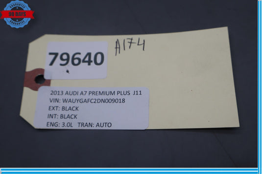 10-18 Audi A7 Quattro Front Right Passenger Side Door Window Regulator Motor Oem