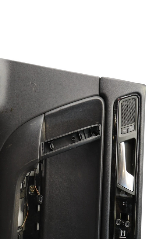 11-14 Volkswagen VW Touareg Rear Right Passenger Interior Door Panel Black Oem