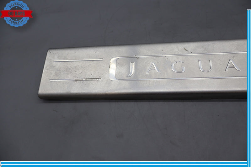 Load image into Gallery viewer, 10-18 Jaguar X351 XJ XJL Front Left Driver Side Door Sill Scuff Tread Plate Oem
