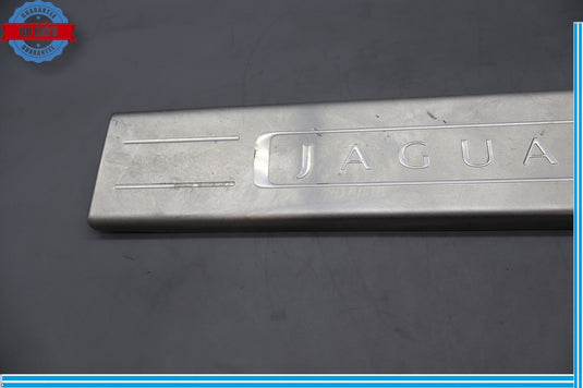 10-18 Jaguar X351 XJ XJL Front Left Driver Side Door Sill Scuff Tread Plate Oem