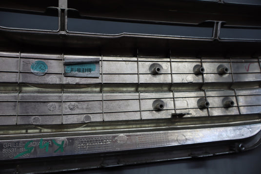 15-17 Hyundai Genesis G80 Front Radiator Grille Grill Assembly Silver Oem