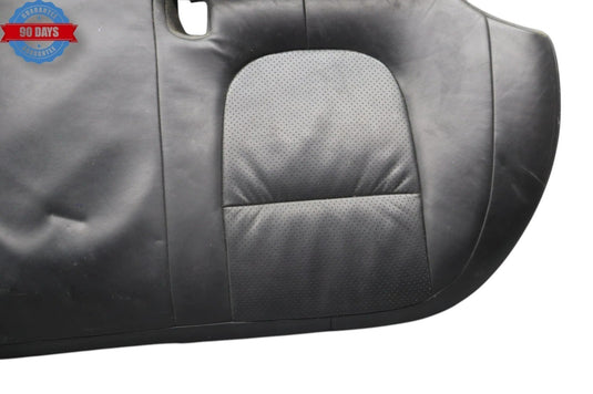 09-11 Jaguar X250 XF XFR Rear Lower Seat Bottom Cushion Bonded Leather Black Oem