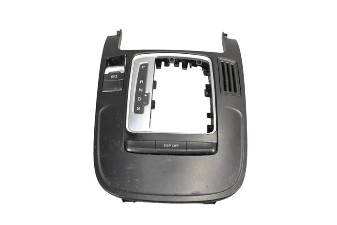 09-12 Audi A4 Front Center Console Control Unit Dash Gear Shifter Trim OEM