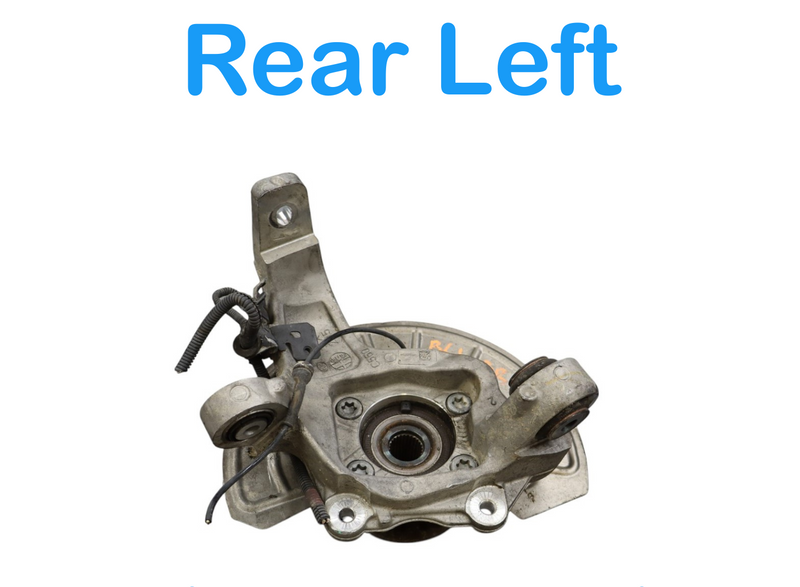 Load image into Gallery viewer, 17-23 Alfa Romeo Giulia 952 Rear Right Side Wheel Spindle Knuckle &amp; Hub Oem
