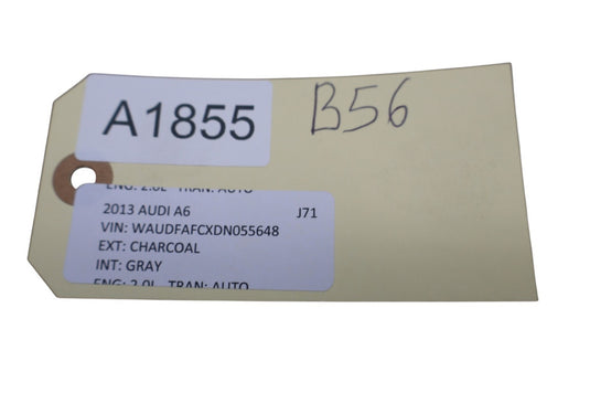 11-18 Audi A6 Quattro Front Left Driver Side Exterior Door Handle 4H1837885 Oem