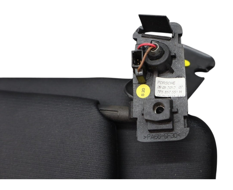 Load image into Gallery viewer, 11-14 Porsche Cayenne 958 Turbo Front Left Driver Side Sun Visor Sunvisor Oem
