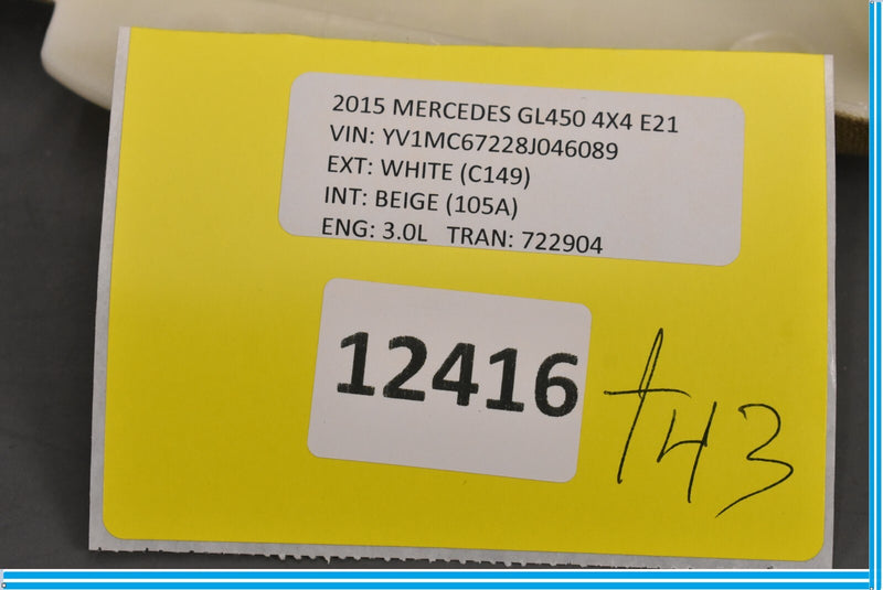 Load image into Gallery viewer, 13-16 Mercedes GL450 X166 Right Side B Pillar Upper Trim Cover Panel Oem
