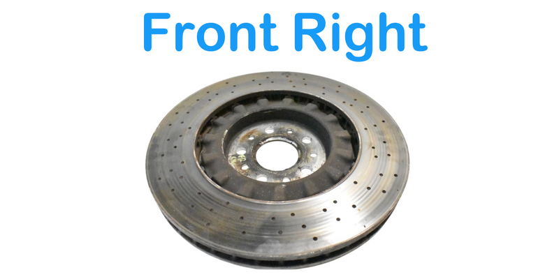 Load image into Gallery viewer, 14-17 Maserati Ghibli M157 Front Right Passenger Side Brake Rotor Disc OEM
