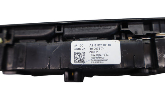 06-16 Mercedes W212 E350 E550 Front Left Driver Master Window Switch Oem