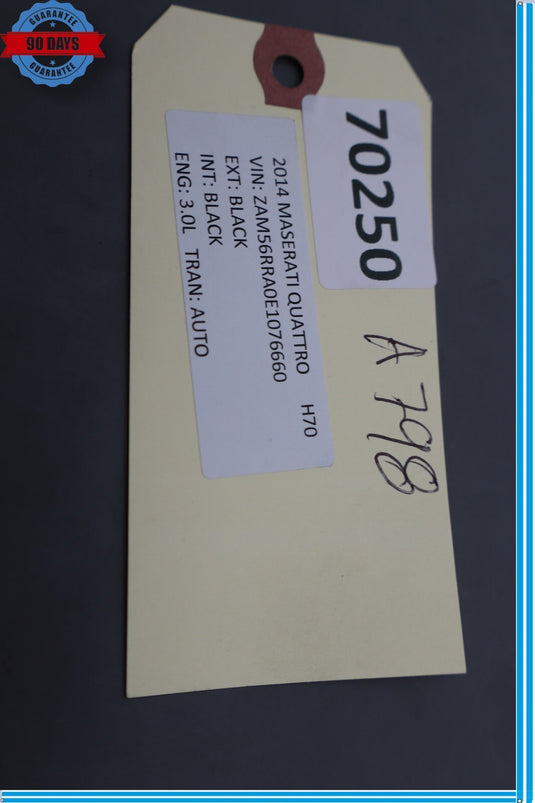 14-20 Maserati Quattroporte Front Right Side Seat Seat Adjustment Switch Oem