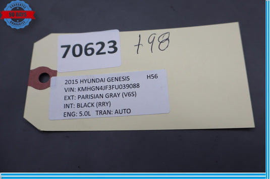 15-16 Hyundai Genesis Front Left Driver Side Lower Kick Cover Panel Trim Oem