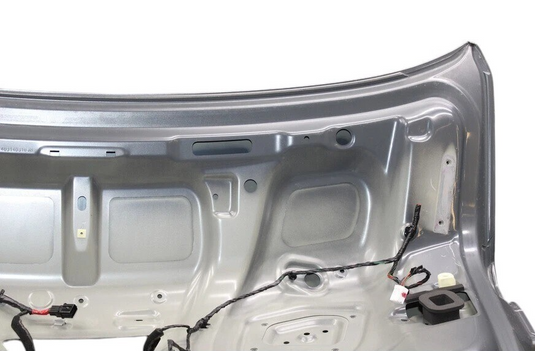 15-16 Hyundai Genesis Rear Trunk Lid Shell Panel Assembly Black 69200-B1020 OEM