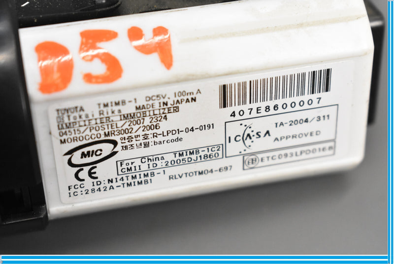 Load image into Gallery viewer, 07-09 Lexus LS460 XF40 Engine Stop Start Push Button Ignition Switch Oem
