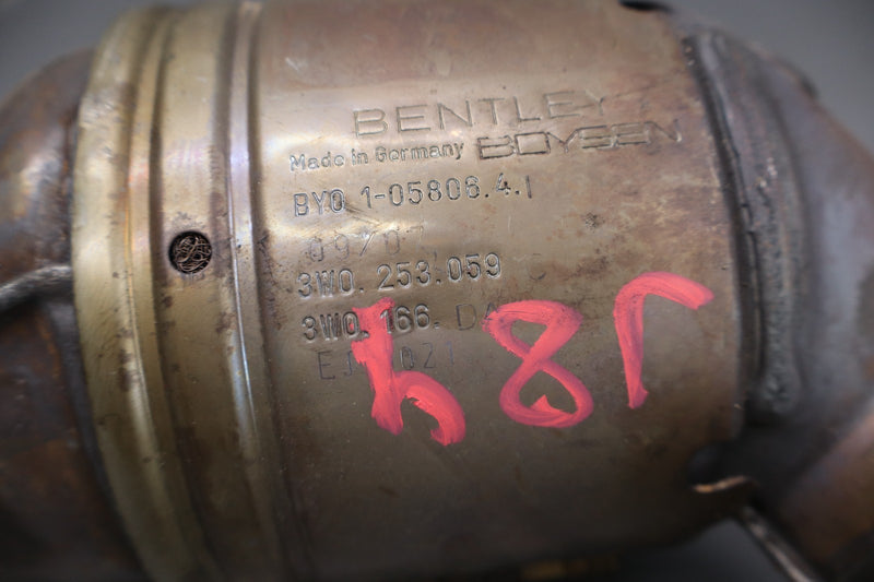 Load image into Gallery viewer, 03-13 Bentley Continental GTC Exhaust Downpipe Left &amp; Right Side Set OEM
