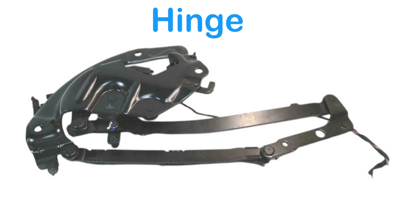 Load image into Gallery viewer, 2008 Volkswagen EOS Convertible Hard Top Rear Left Side Trunk Hinge Set
