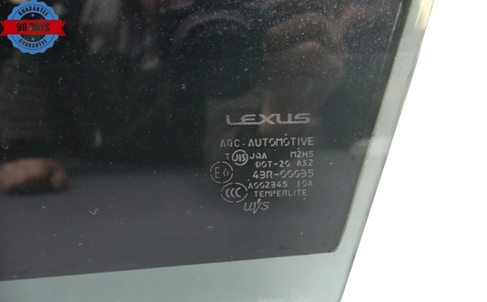 07-17 Lexus LS460 LS600h Front Left Driver Side Door Window Glass 6810250202 OEM