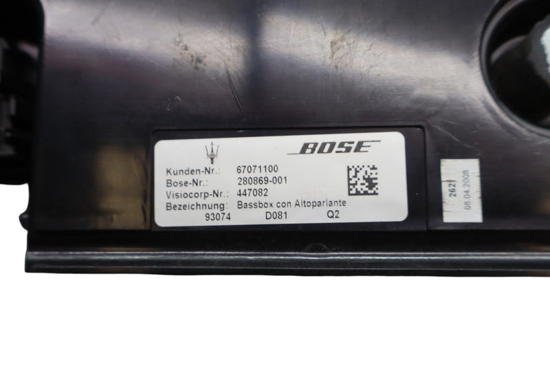 Load image into Gallery viewer, 03-19 Maserati Quattroporte Front Bose Subwoofer Sub Woofer Speaker Oem
